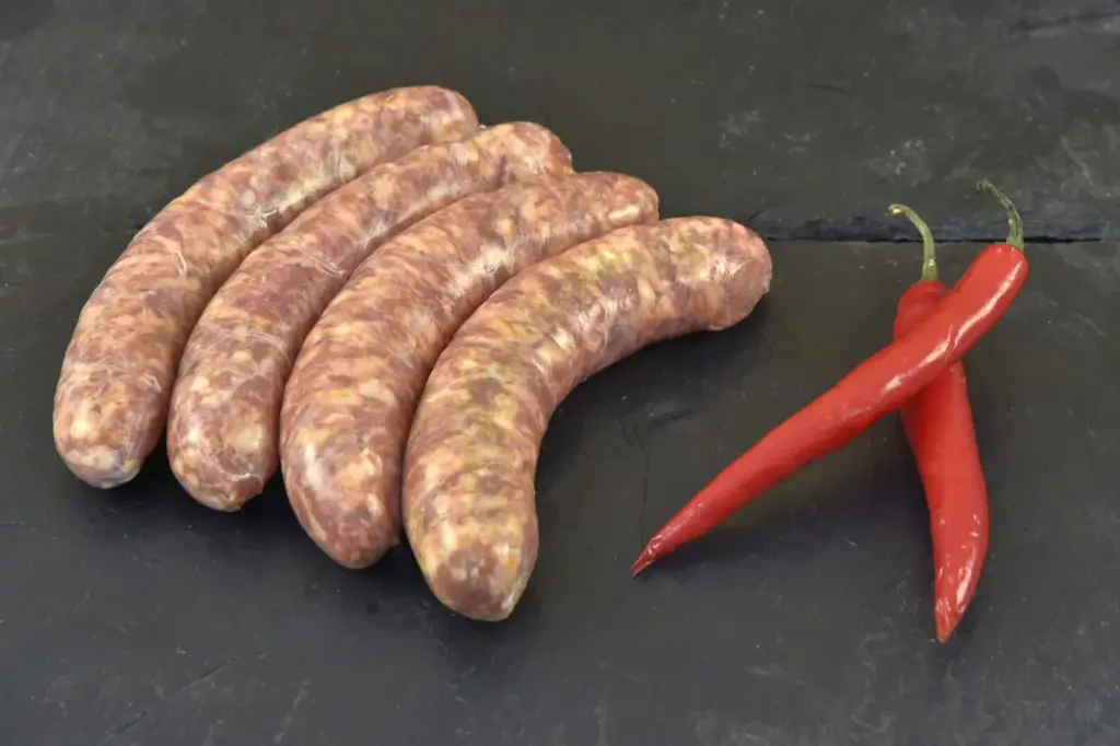 Saucisse au piment d'Espelette AOP 500 gr